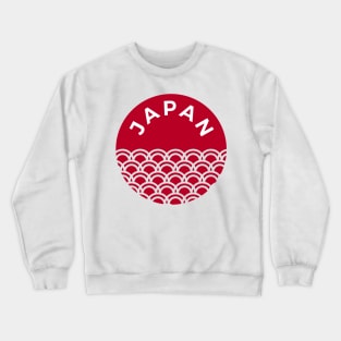 japan flag Crewneck Sweatshirt